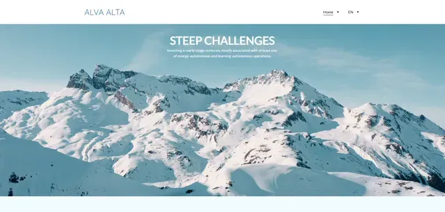 Alva Alta: Website development, Web hosting