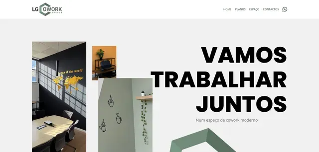 LG Coworkspace: Website, Design de logótipo