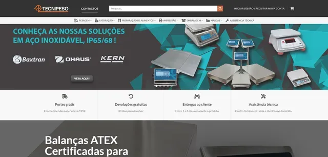 Tecnipeso: Loja online, Integração de APIs